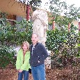 Jillian and Ana at the Museum
February, 2003
Crete, Greece