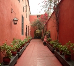 Church Courtyard
August, 2006
Lima, Peru